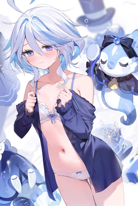 寝起きぽやぽやフリーナちゃん 