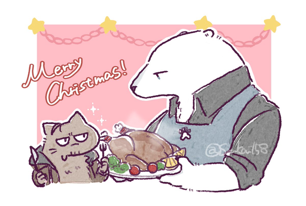 🐻‍❄️🐱9ギャちゃんのクリスマス