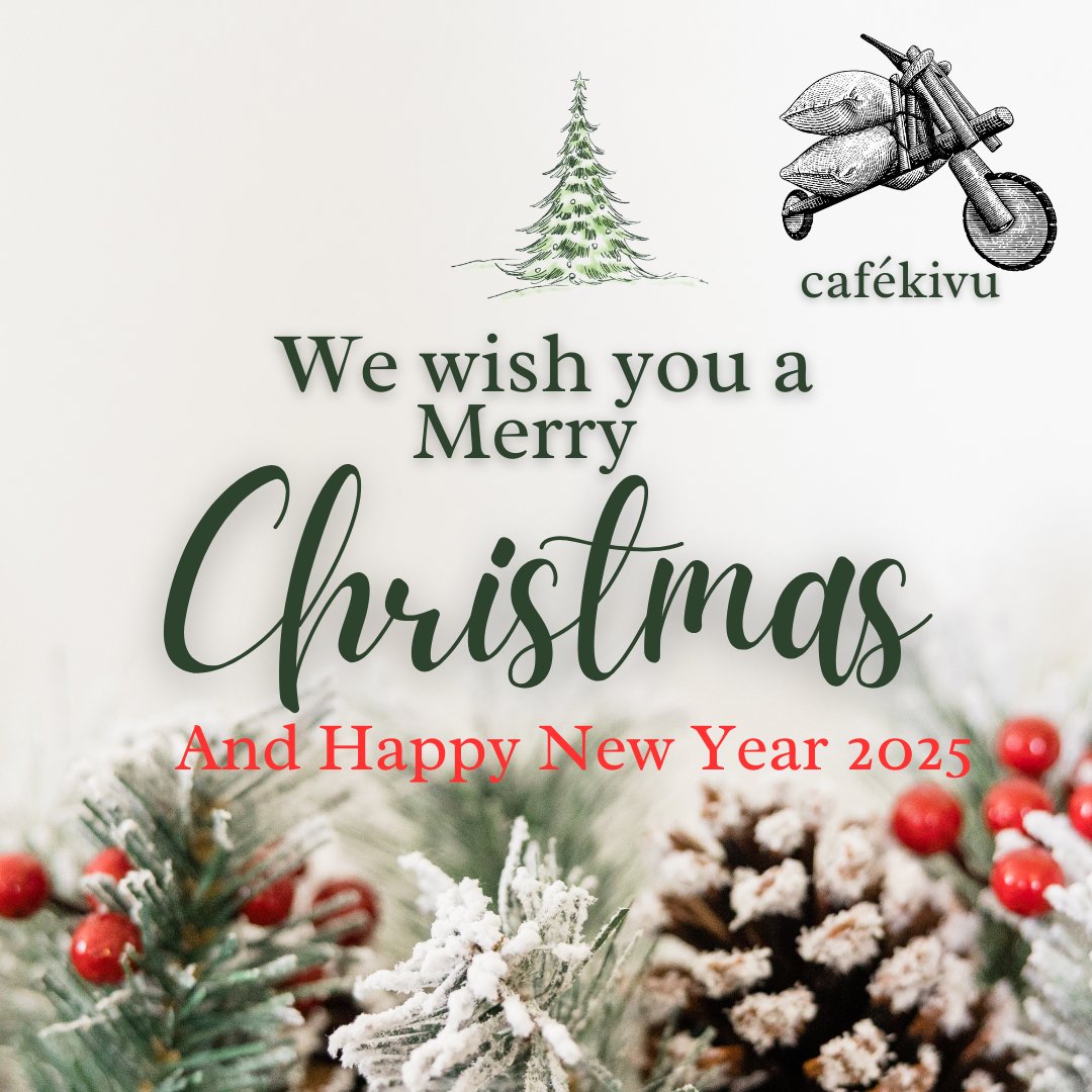 Que l'esprit de Noël illumine vos cœurs et que la nouvelle année soit synonyme de réussite, de bonheur et d'amour. 

Joyeuses fêtes à tous !

#cafekivu
