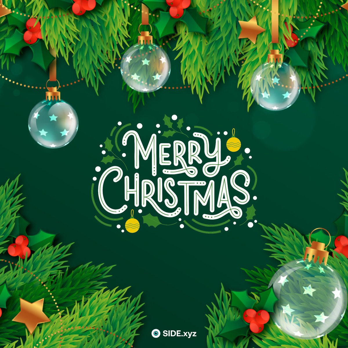 Merry Christmas and Happy Holidays from the entire <a href="/sidexyz/">Side.xyz</a> team! 🎄

We’re incredibly grateful for the unwavering support from our amazing community. 

This year, we achieved lots of significant milestones and built Web3’s first-ever AI Agent infrastructure for marketing.