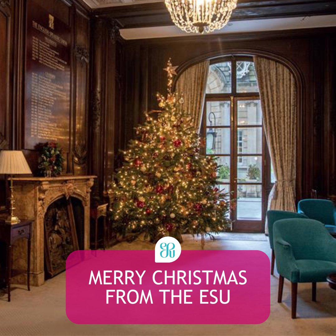 🎄 Merry Christmas from all of us at the English-Speaking Union! 🎄

Thank you to our amazing volunteers, supporters, teachers and young people who have made 2024 unforgettable. Your dedication empowers young voices and builds global connections. ✨

#MerryChristmas #ESU
