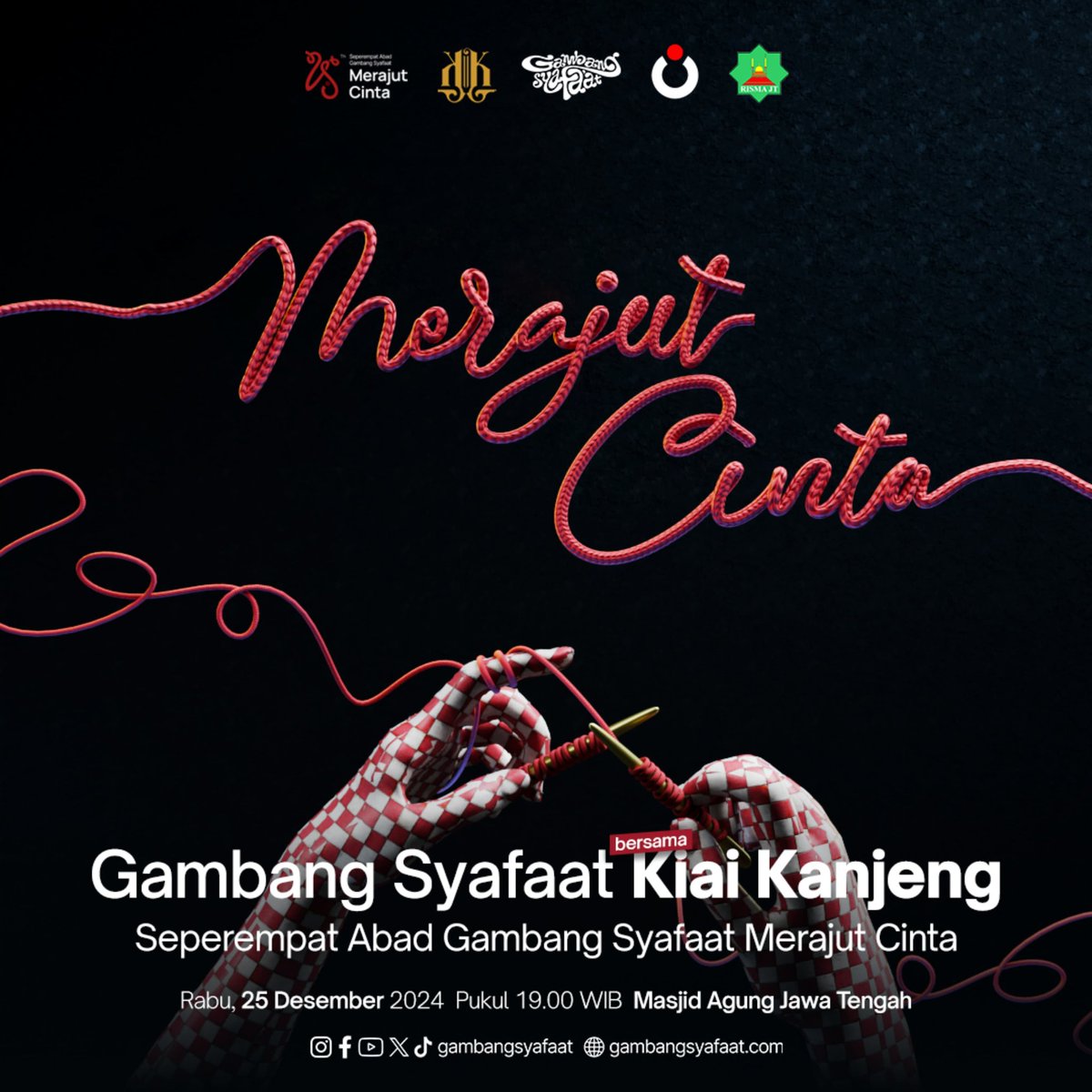 kenduricinta's tweet photo. Selamat berbahagia @gambangsyafaat. Seperempat abad, perjalanan yang tidak sebentar. Melewati dinamika yang beragam dan mendewasakan.
Teruslah bertumbuh, memberi warna dan menjadi wahana berpendarnya ilmu Maiyah di Semarang.
#GSDes
Tabik! https://t.co/DdSMahvdQR