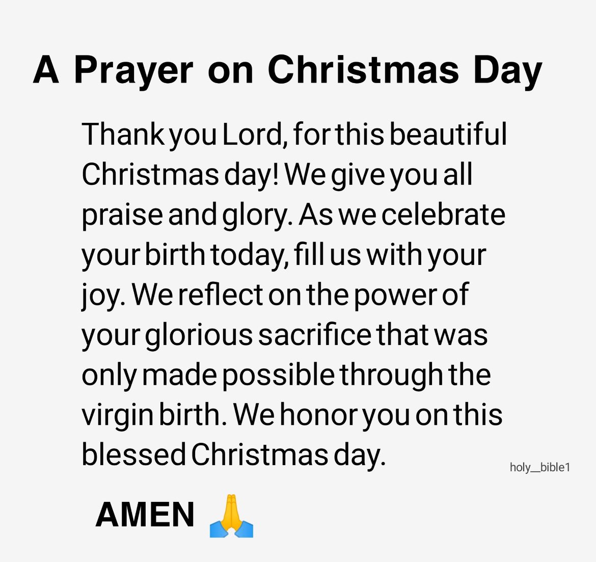 MERRY CHRISTMAS!
