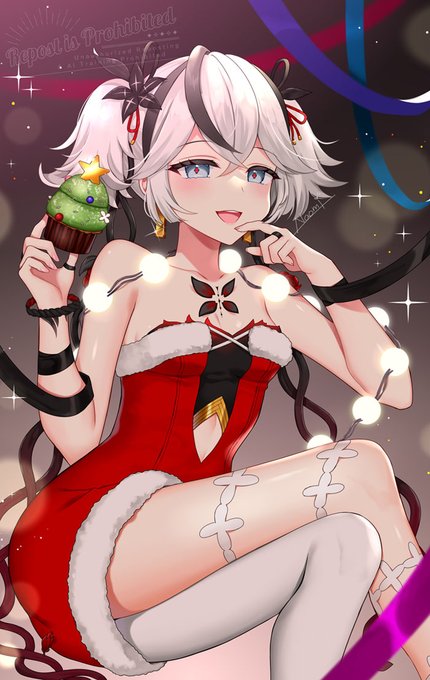 ツバキとChristmas🎄
#鳴潮 #WutheirngWaves 