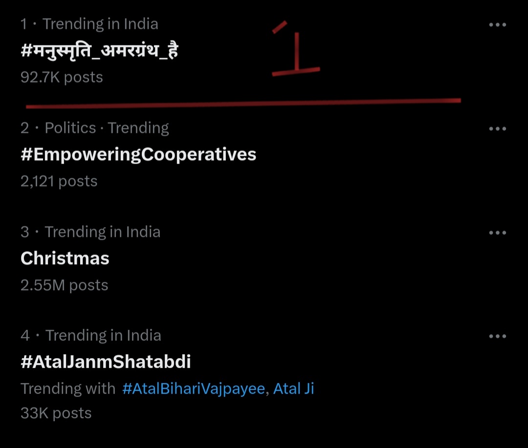 हम किसी के दुश्मन नहीं पर जो अपनी औकात के बाहर जाए वो सभी निलाट्टू मुर्खों को जरा लिमिट में रखना जरूरी है 👈

No 1
 #मनुस्मृति_अमरग्रंथ_है 🚩