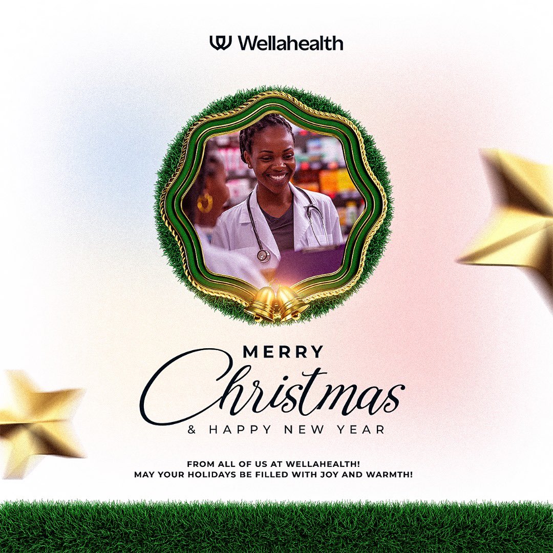 WellaHealth's tweet photo. From all of us at Wellahealth, we wish you and your loved ones a very Merry Christmas! Cheers to a happy, and healthy holiday! 🎄
#MerryChristmas #Wellahealth #NewYear https://t.co/6Hsi2Gu4lr