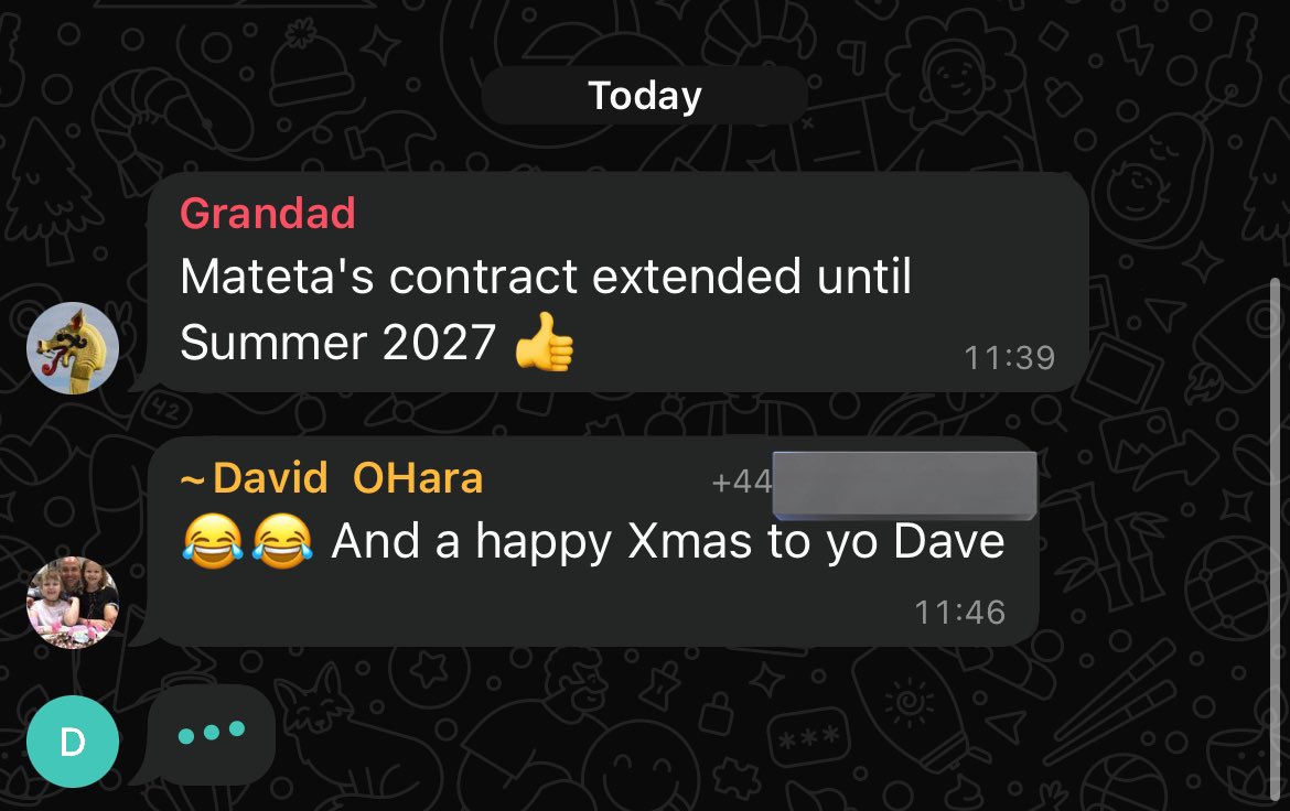 Strictly business from grandad