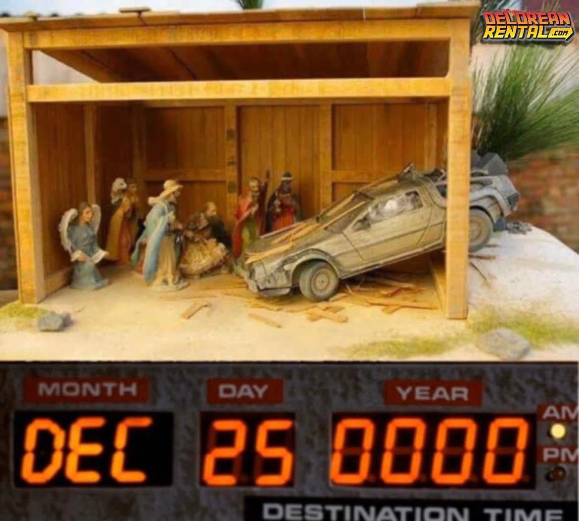 deloreanrental's tweet photo. #MerryChristmas https://t.co/HCBNtlXfsc