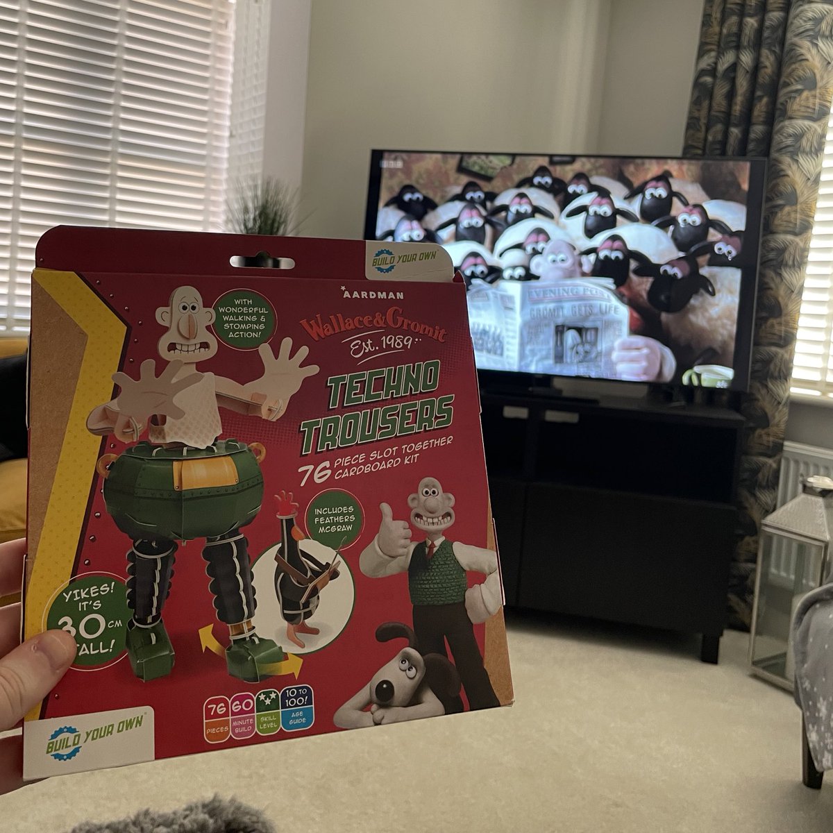Best Christmas ever #WallaceAndGromit