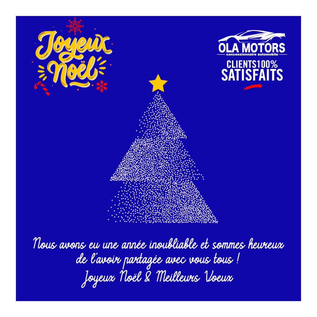 2024 était une année inoubliable et de partage avec vous. Joyeux Noël et Meilleurs vœux à Tous.