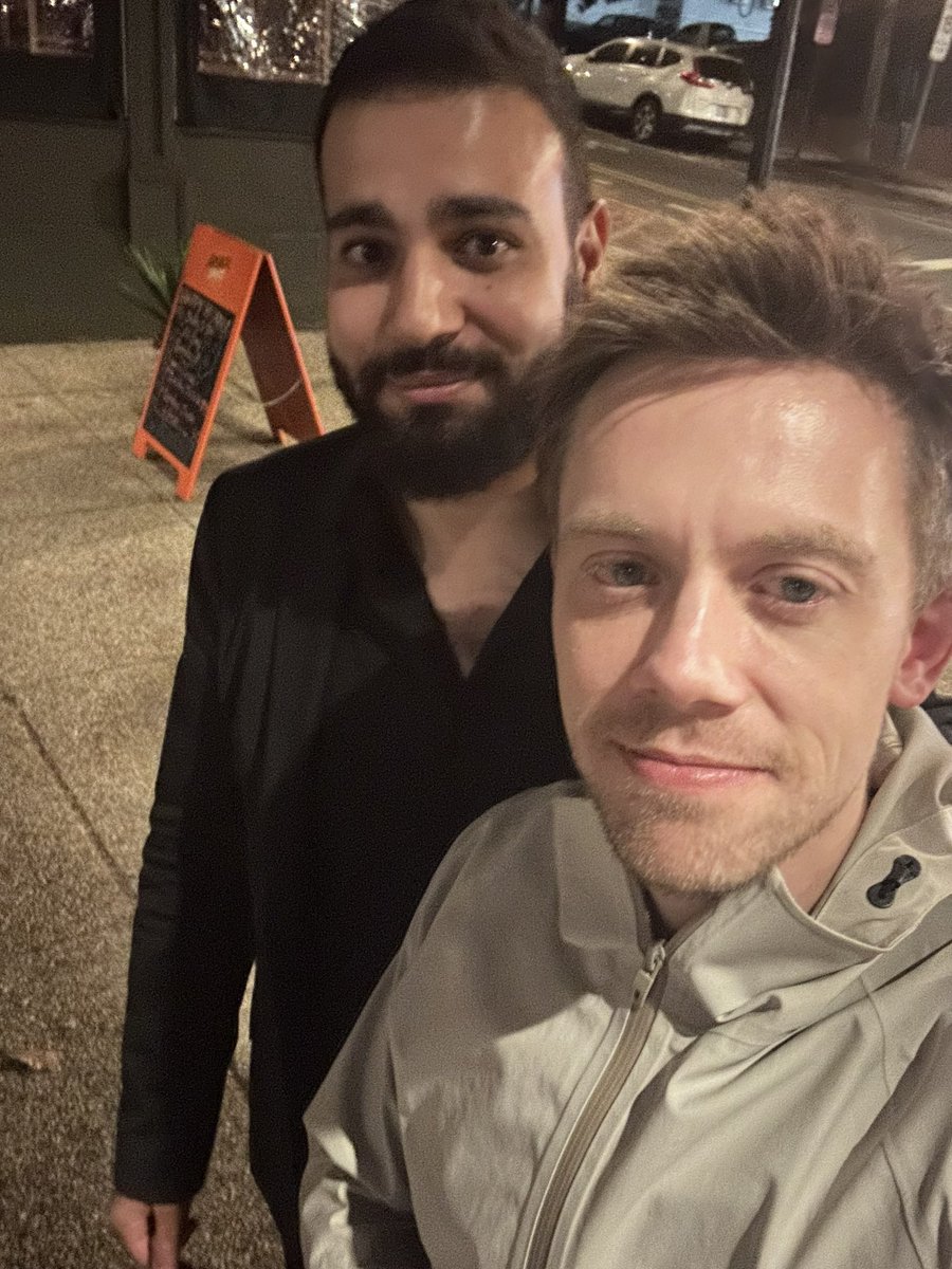 This Christmas I’m thinking of Palestinian Christians like <a href="/KhalilJeries/">Khalil Sayegh</a>.

His beloved father and sister were killed by Israel’s genocide.

Throughout he’s shown moral clarity, courage and determination which always leaves me in awe.

❤️❤️❤️