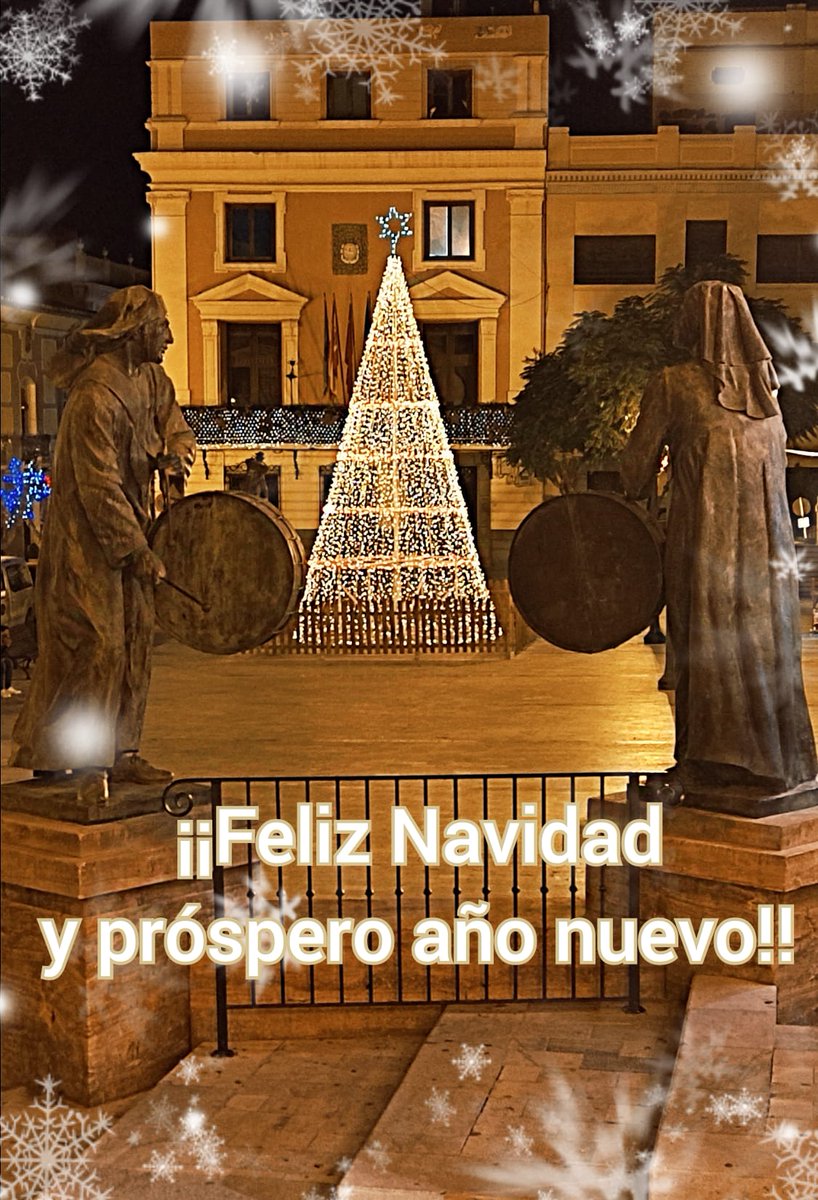 La asociación de tamboristas de Mula os desea una feliz Navidad.

#MulaSuena
#SonaránTambores