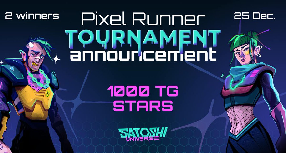 🚀 24-HOUR TREASURE BATTLE CHALLENGE!

🏆 Get ready for the ultimate showdown in Pixel Runner’s Treasure Battles!

• Your Mission: Win as many Treasure Battles as possible within the next 24 hours!
• Prize Pool: 1000 Telegram Stars on your in-game balance:

🥇 1st Place: 700