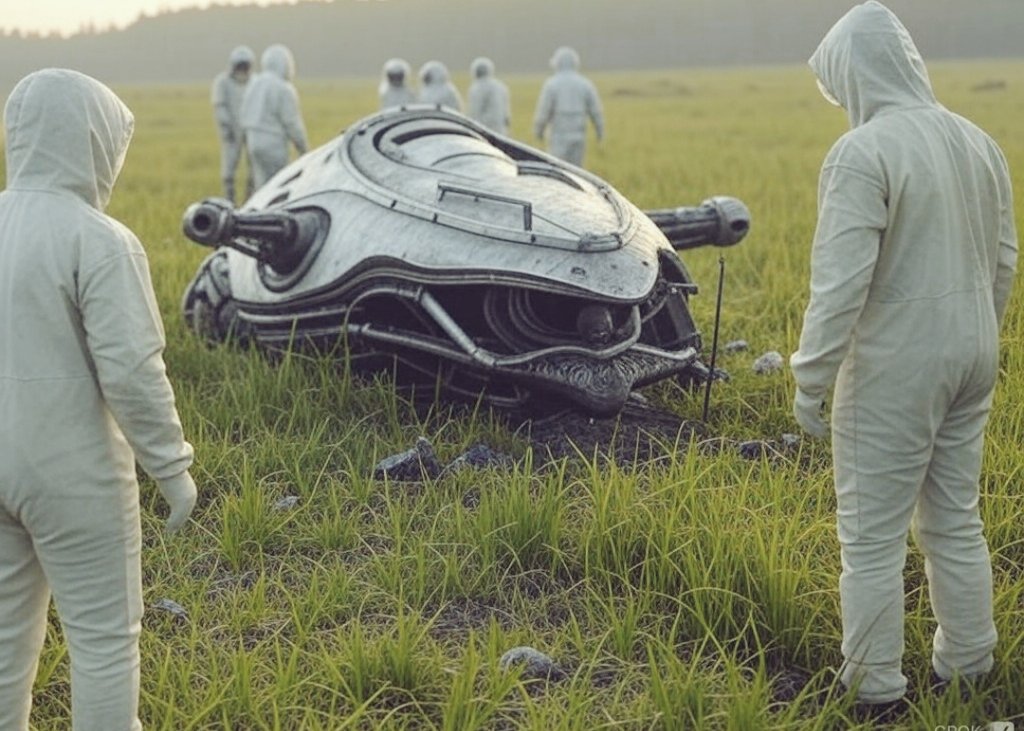 More pictures are getting available of the "drones" that were captured in America.