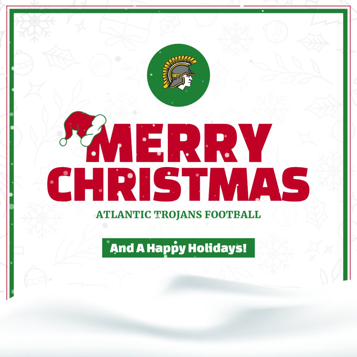 Merry Christmas from our Trojan Family to yours!! Have a Happy Holidays and enjoy your time with family and loved ones.