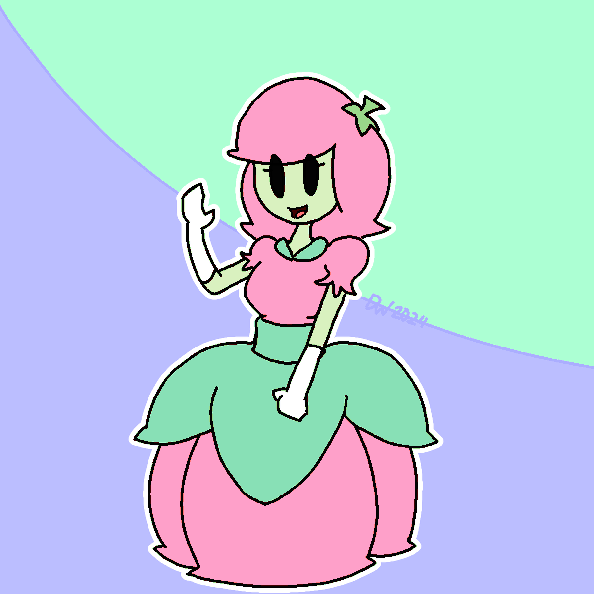 DweozA's tweet photo. @Katreete 's Flowergirl Tulip 🌷 https://t.co/WgP4DdKIB7