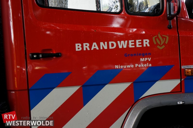 Woningbrand in Oude Pekela: brandweer houdt schade beperkt