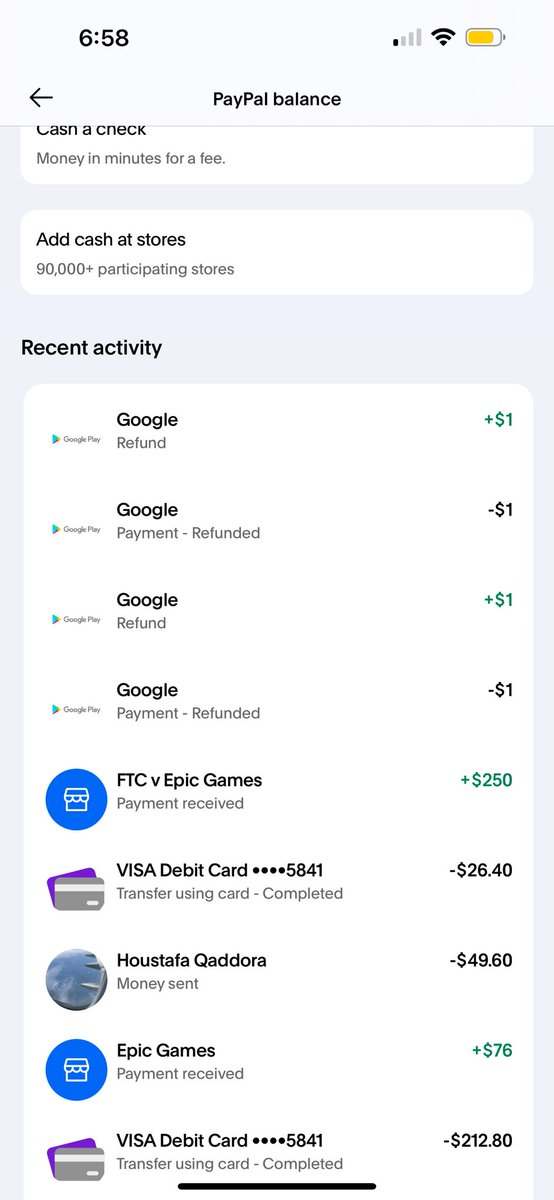 Thank u epic games for my refund for $250