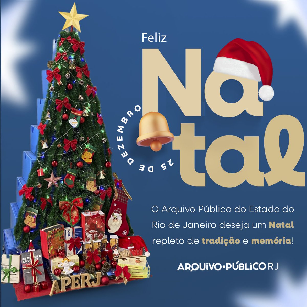 Um dia repleto de paz, alegria e momentos especiais. Que este momento traga luz, harmonia e inspiração para um novo ciclo! 🎁🌟
.
.
.
Tags: #ArquivoPúblicoRJ #GovRJ #Casacivil #arquivovivo #APERJ #FelizNatal #MemóriaHistórica #BoasFestas
