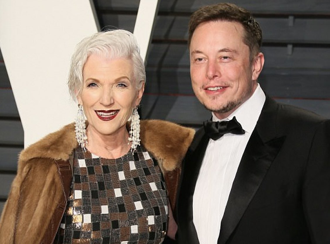 President elect Elon Musk with First Lady Maye Musk. 

Don’t share this, Trump will get mad.