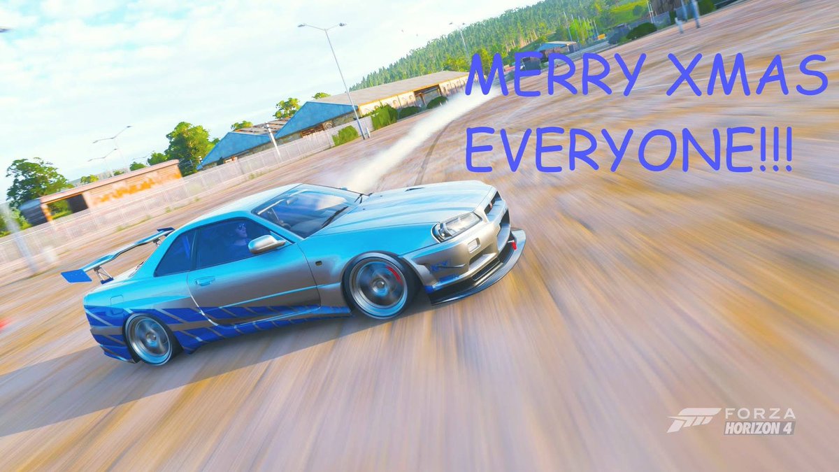Been revisiting some my back cat on Xbox while I have no pc and found this and wanted to share <a href="/ForzaHorizon/">Forza Horizon</a> merry Xmas to everyone everywhere !!!!