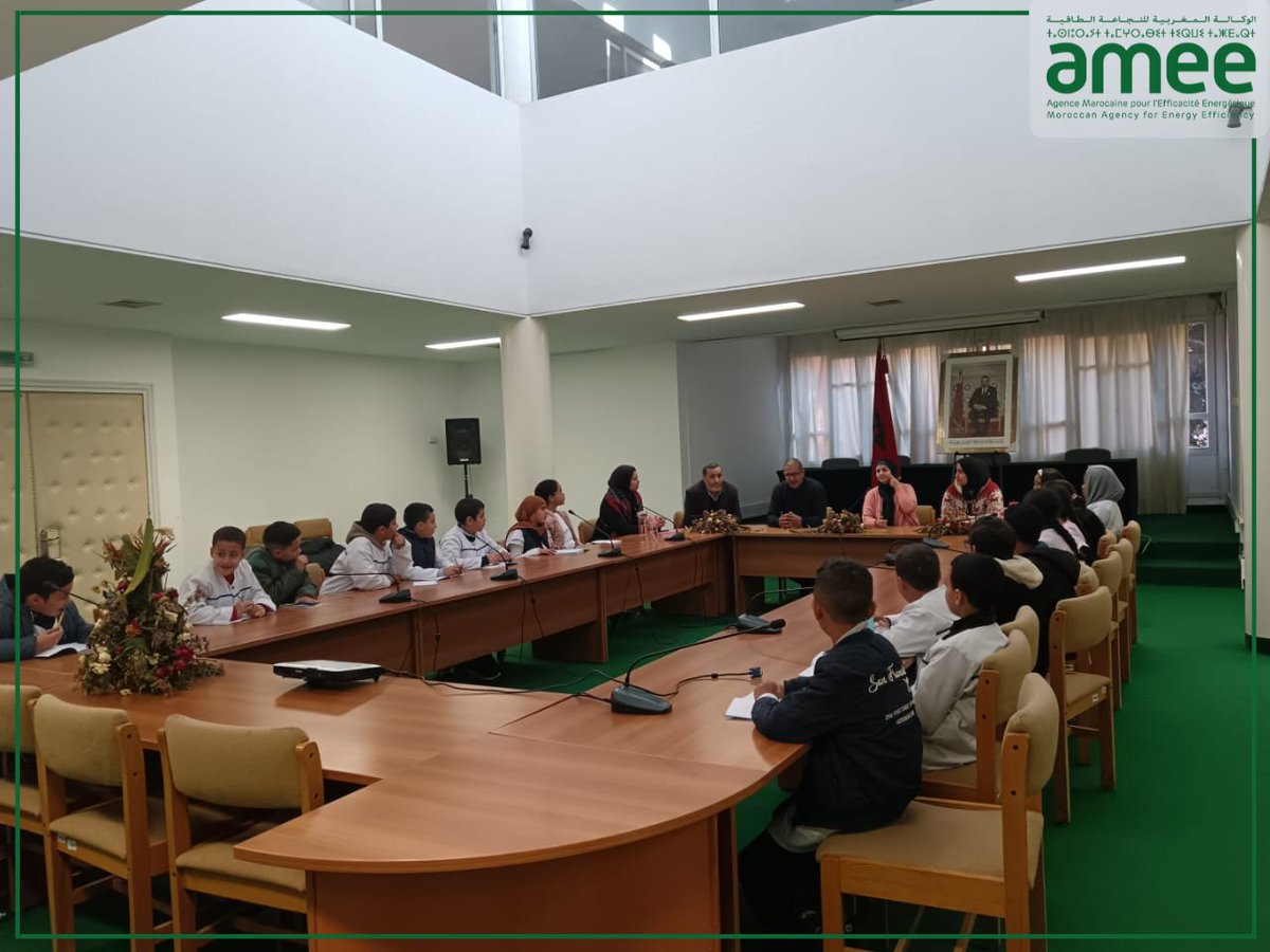 📚🍃 Le 24 et 25 décembre 2024, la représentation de l'AMEE à Marrakech a accueilli un groupe d'élèves de l'école AFWAJ.​

#AMEE #Efficacité_Énergétique #Marrakech