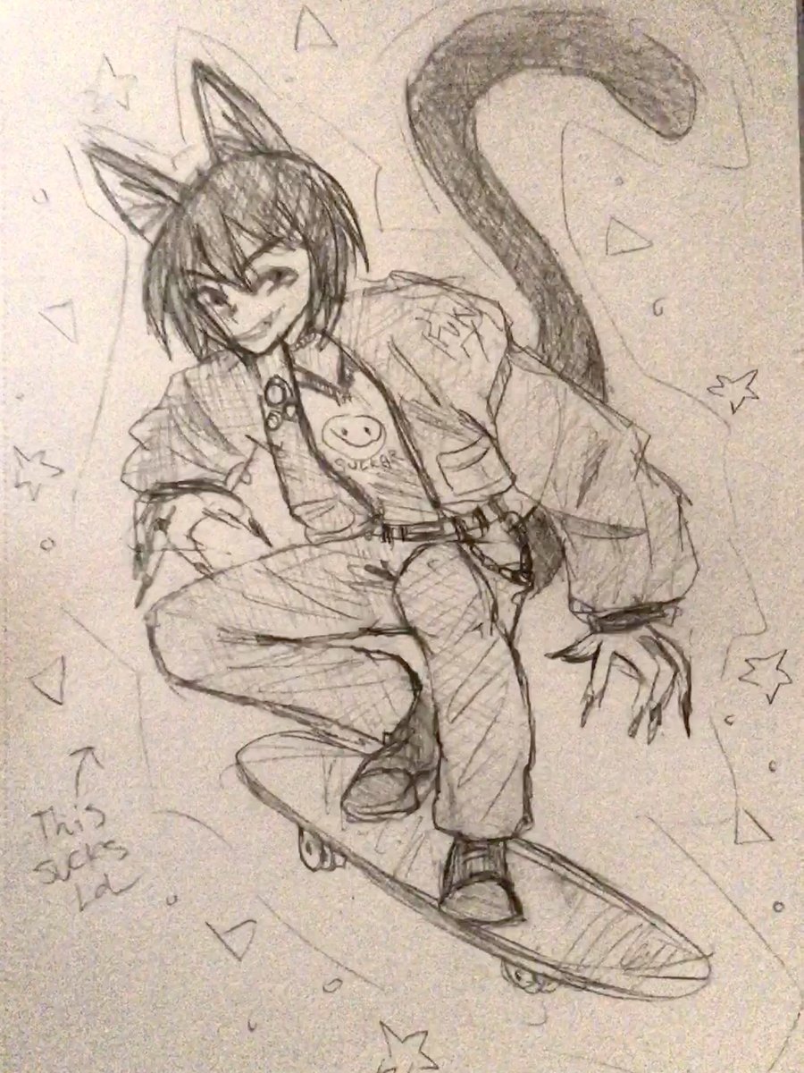 SirenSlash's tweet photo. Paper doodle https://t.co/vFUX0ileGu