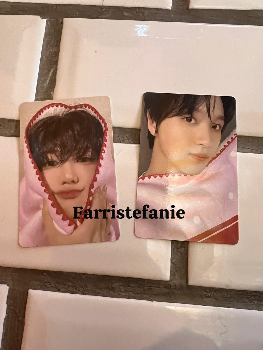 WTS NCT Dream &amp; NCT 127 Trading Card Pink Christmas 2024

Haechan (NCT 127 ver) 120,000
Jaemin (NCT Dream ver) 300,000

Dom jaksel
Bisa oren (dp dulu)
Nego tipis
Wts wtt wtb ina nct