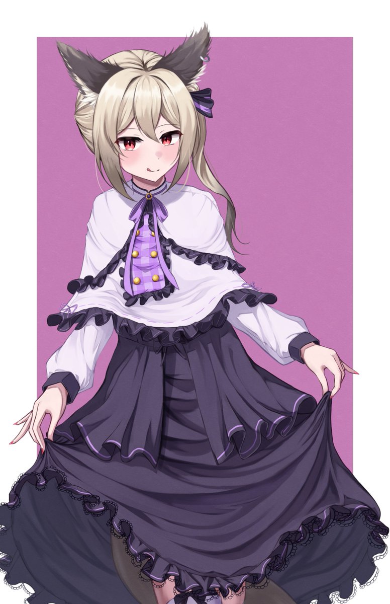 Fry7_els's tweet photo. リクエストありがとうございました🦊🎀
#ういさーと https://t.co/ord93dtlrO