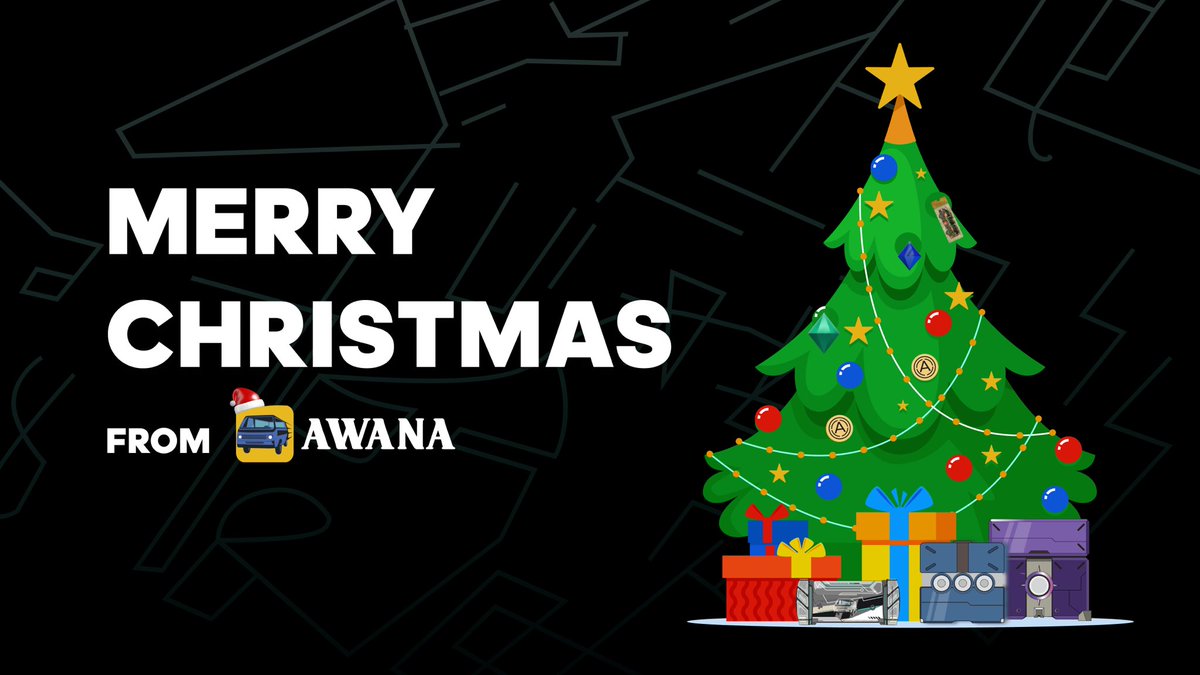 AWANALAB's tweet photo. Season’s greetings from AWANA! May your holidays be merry, bright, and overflowing with ART! 😌😌🎄✨
Let’s keep the rewards rolling this festive season!
#MerryChristmas #Christmas #Web3Community #EarnWithAwana https://t.co/8RCWOvLVd4
