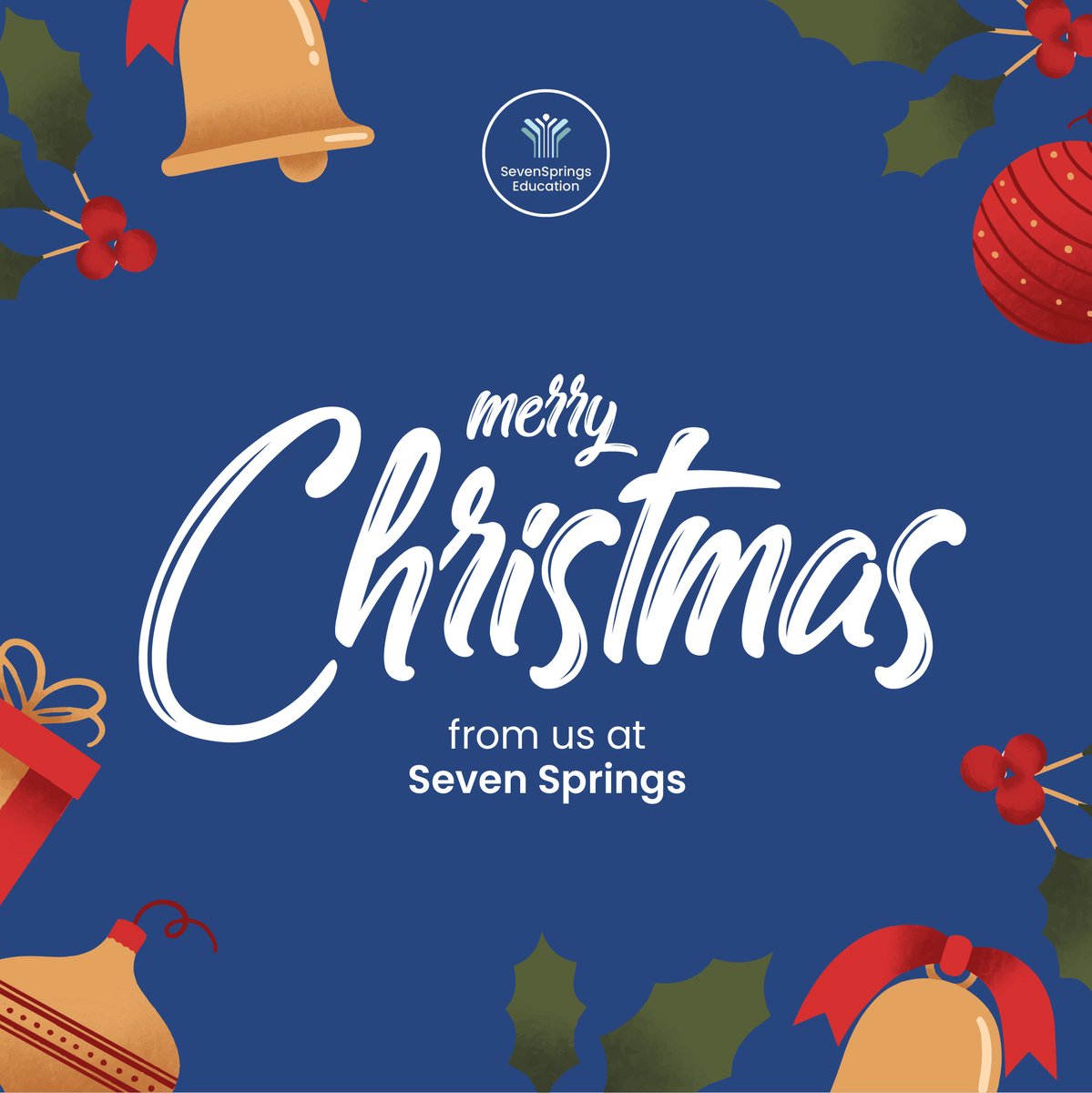 SevenSpringsEdu's tweet photo. 🎄✨ Merry Christmas from Seven Springs! ✨🎄

Wishing you and your loved ones a season filled with joy, warmth, and wonderful memories. Whether you're celebrating with family, friends, or taking time to relax, we hope your day is magical.

#MerryChristmas #HappyHolidays https://t.co/PlxolRTIEV