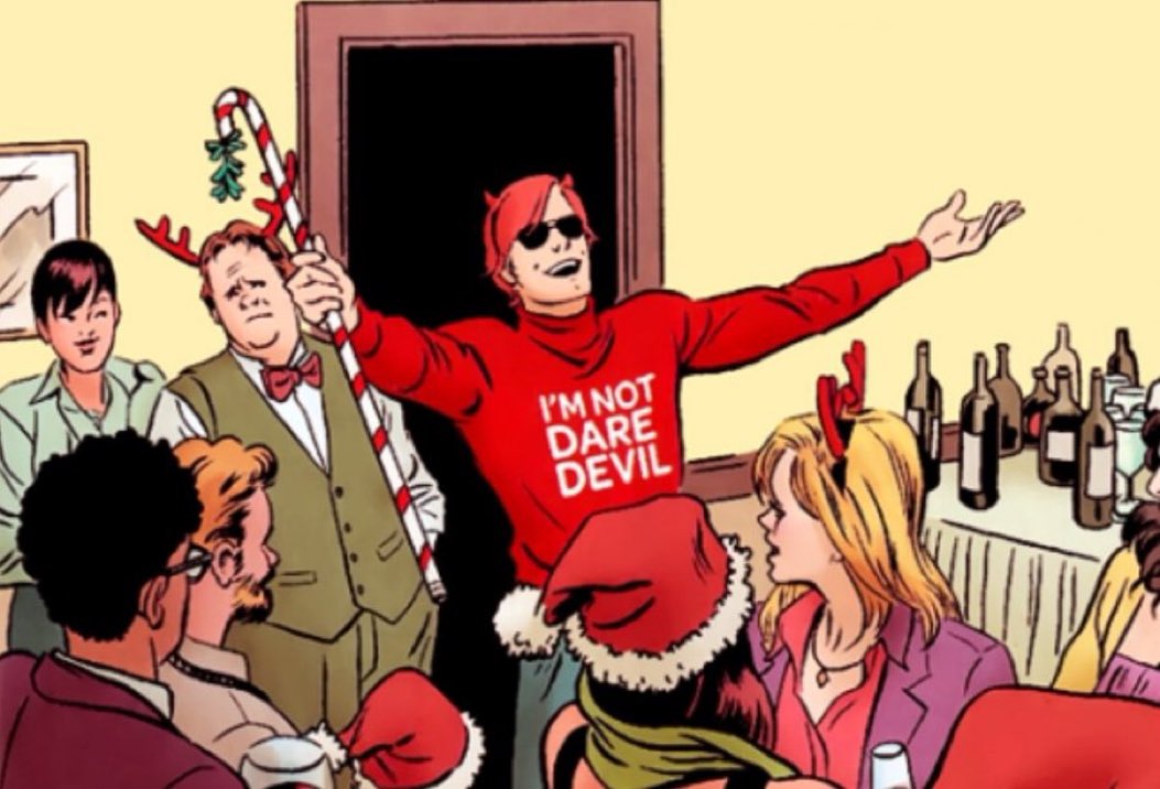 DDevilUpdates's tweet photo. Merry #Christmas Daredevil Family! 🎄🎁 https://t.co/ij0VnZKces