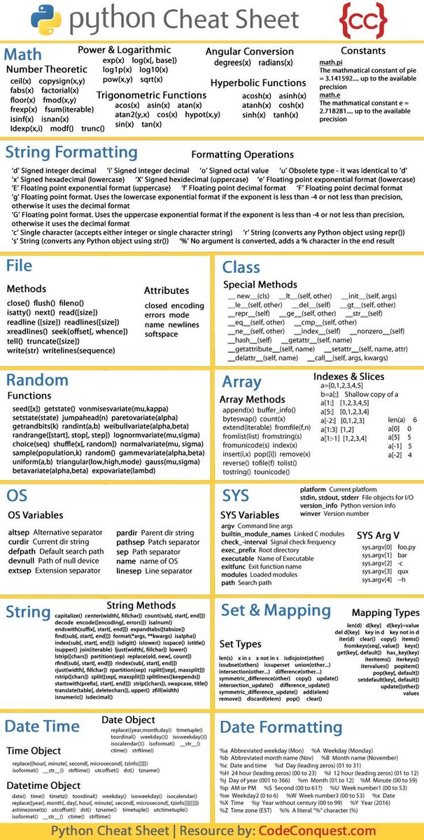 PYTHON is difficult to learn, but not anymore!

Introducing "The Ultimate Python ebook "PDF.

You will get:

• 74+ pages cheatsheet
• Save 100+ hours on research

And for 24 hrs, it's 100% FREE!

To get it, just:

1. Like &amp; RT
2. Reply " PY"
3. Follow <a href="/Ronycoder/">Rony</a> [MUST]