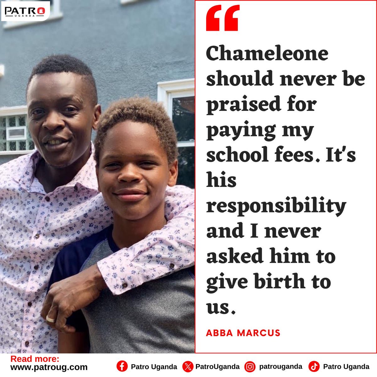 Paying school fees and meeting a child’s basic needs are fundamental responsibilities of parents, not achievements that require applause. The real praise belongs to those who put in the effort to raise responsible, and well-rounded children, as that is no small task.

ABBA ~2024