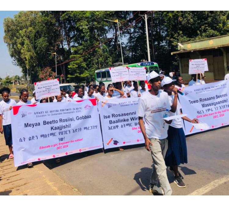 for_esd's tweet photo. 🌟 Empowering Girls, Transforming Communities! 🌟
Since its inception, ESD has been dedicated to advancing girls' education. We're excited to share our latest initiative – IGNITE: Inspiring Girls &amp; Grassroots Networks for Transformative Education, we held an awareness event. https://t.co/r7FlEZUk3m