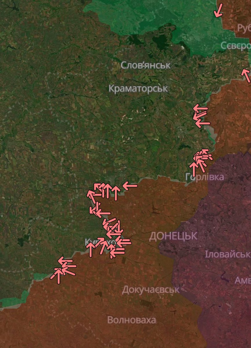 За 25 днів грудня 2024 року ми втратили 355 квадратних кілометрів Донеччини. Це як 2 Львова, третина Києва, один Харків або майже 3 Полтави

Держава має стати безкомпромісною до проросійських проксі, мʼясних генералів і до халатних політиків 

І ніяке «перемирʼя» тут не допоможе