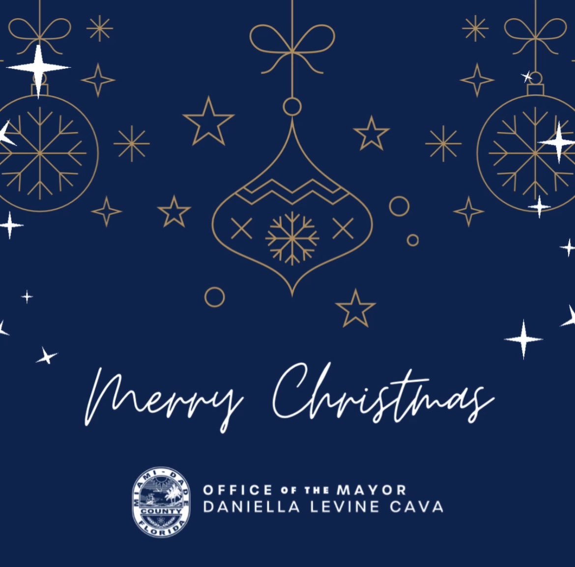Merry Christmas, Miami-Dade! 🎄The most precious gifts this season aren’t found under a tree — they’re the love, kindness, and joy we share with one another. 

Let’s celebrate the beauty of togetherness today and always. 

Wishing you and your loved ones a warm, joyful holiday!