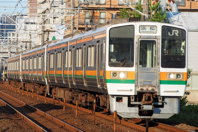 静岡地区211系GG編成
