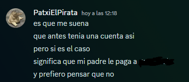Tweet exponiendo al putero de <a href="/PatxiElPirataa/">PatxiElPirata</a> (o a su padre) por Navidad.

Contexto: Te pasan captura de un stream de una chica en Twitch.

Feliz navidad.
