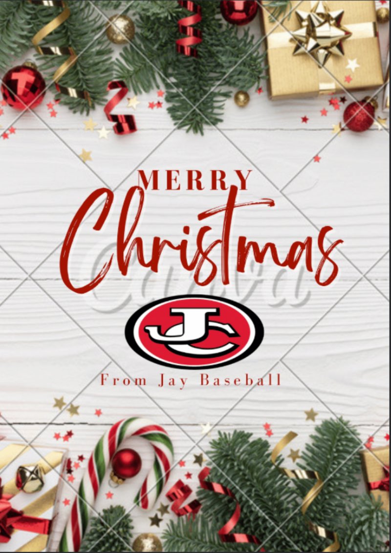 Merry Christmas to all from Jay Baseball!