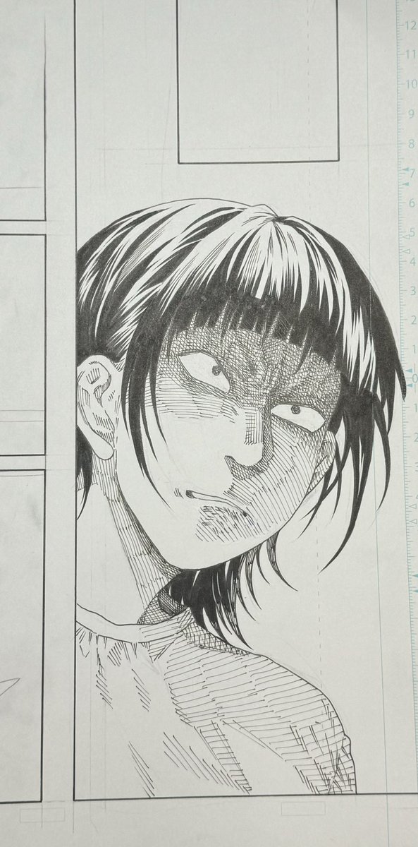 漫画家に呪物を送る女の子の話描いてる✍️ 