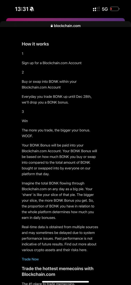 RealGhost720's tweet photo. 🚀💰 Don’t miss your chance to grab a share of $500k in BONK! 🐕🔥 Trade or swap BONK on https://t.co/PwLYhjikw9 and earn daily rewards. The more you trade, the bigger your bonus! Let’s go, crypto fam! WOOF! 🐾  @bonk_inu 
-
#BONKRewards #CryptoBonus #BlockchainPromo #MemeCoinMadness #CryptoTrading #CryptoOpportunity #BONKCommunity #EarnWithCrypto #DailyCryptoRewards #BONKArmy #BONKOnBlockchain #CryptoDeals #TradeCrypto #BlockchainLife #DeFiEarnings #CryptoJourney #MemecoinRewards