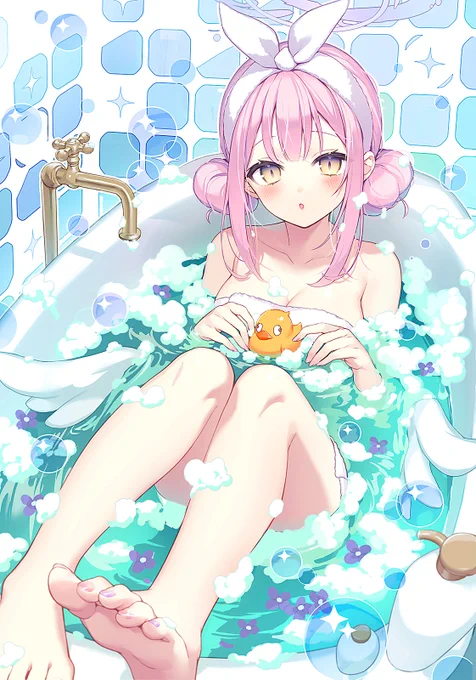 おふろミカ#ブルアカ #BlueArchive #聖園ミカ 