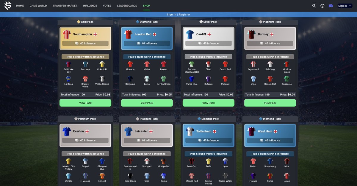 soccerverse's tweet image. Merry Christmas Soccerverse Fans 🎄
With the official release just around the corner. We've been hard at work polishing the game and can't wait to see you all on the pitch!
Check out some exclusive screenshots of our new look!
Find Out More: soccerverse.com