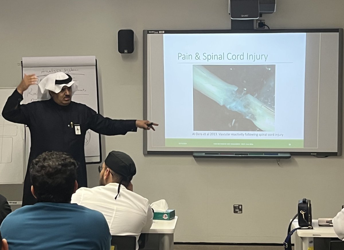 Thamer AL-Shammary (@shammarythamer) on Twitter photo <a href="/saudiMSK/">Saudi Board MSK PT</a> <a href="/AlDeraHussain/">أ.د.حسين آل درع</a> Explanation the autonomic dysreflexia in SCI could affect the vascular reactivity and that enough to change Blood Pressure readings <a href="/saudiMSK/">Saudi Board MSK PT</a> <a href="/AlDeraHussain/">أ.د.حسين آل درع</a> Explanation the autonomic dysreflexia in SCI could affect the vascular reactivity and that enough to change Blood Pressure readings