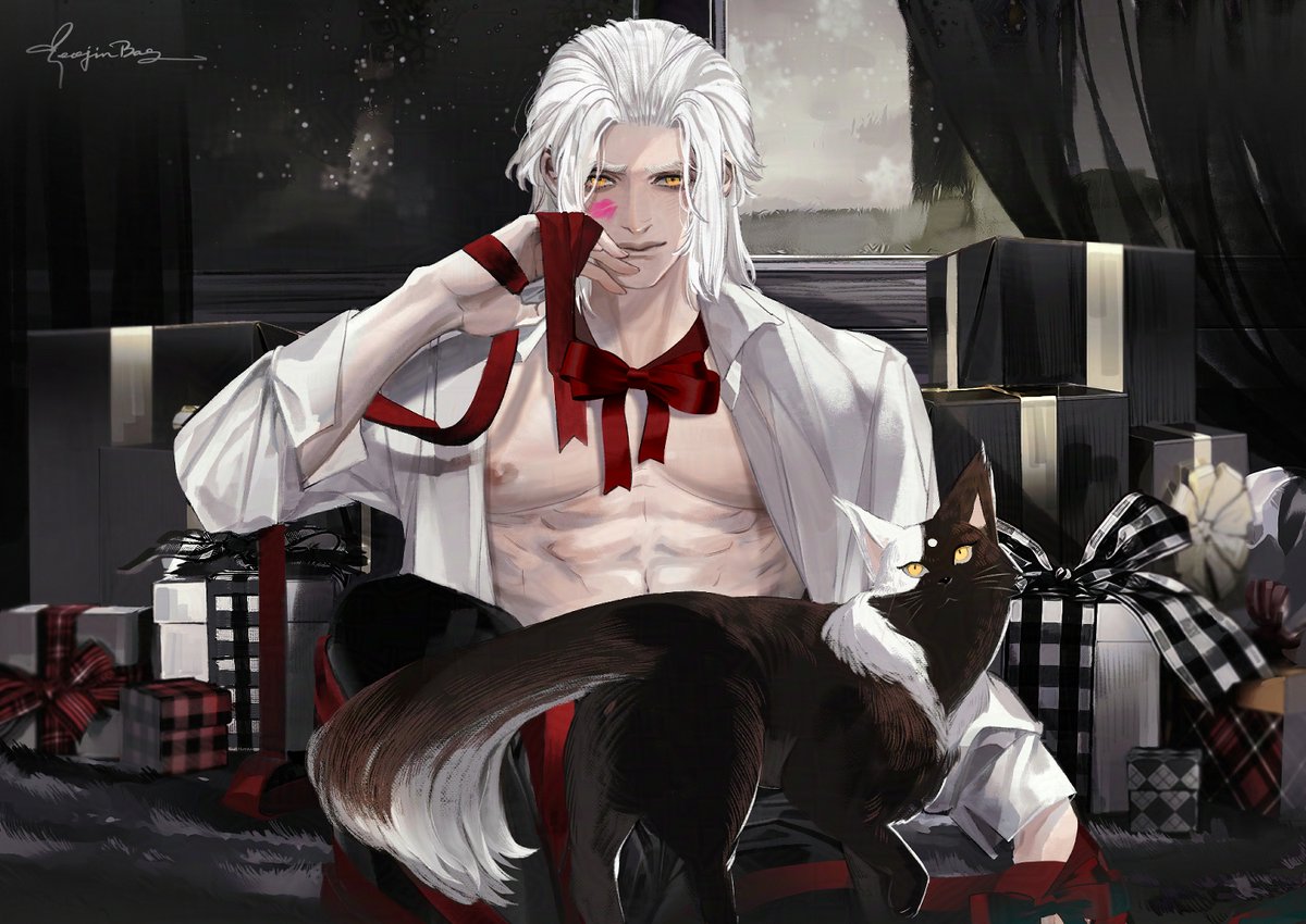 Melinoia__'s tweet photo. Happy Holiday~❄️#FF14 https://t.co/o7k7mmJSm5