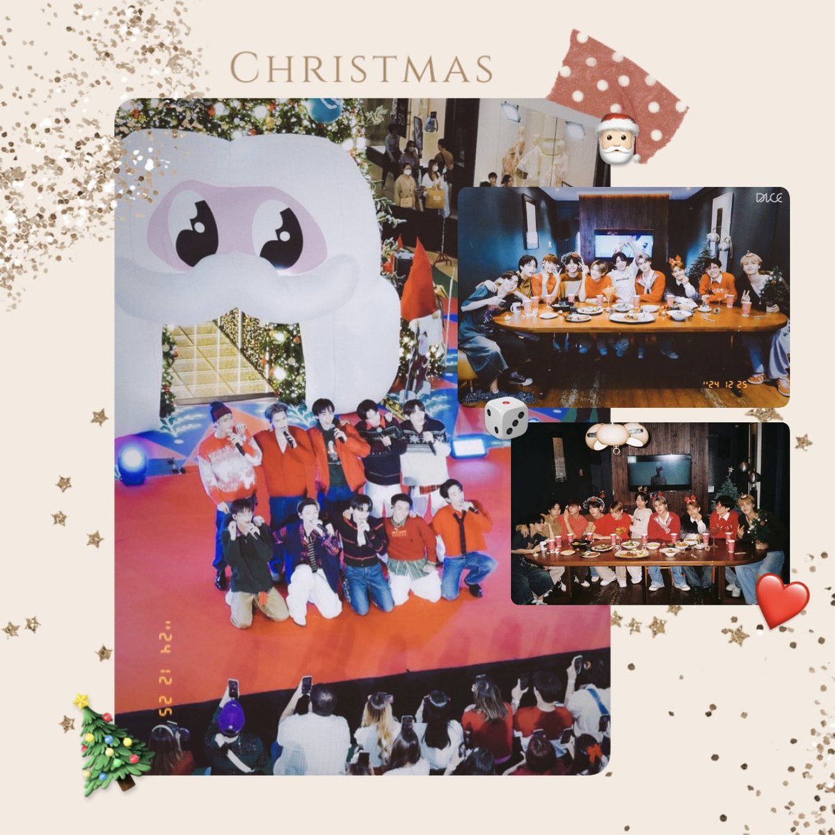 Merry Christmas 🎄💝🎲
— คริสต์มาสปีนี้ไม่เหงา เพราะมีน้องไดซ์เป็นความสุขและรอยยิ้มให้เสมอเลย ❤️

#น้องไดซ์จ๋าซานตาพี่ไพรซ์มีอะไรจะบอก
#DICE_SONRAY #PartyXMaswithDICE