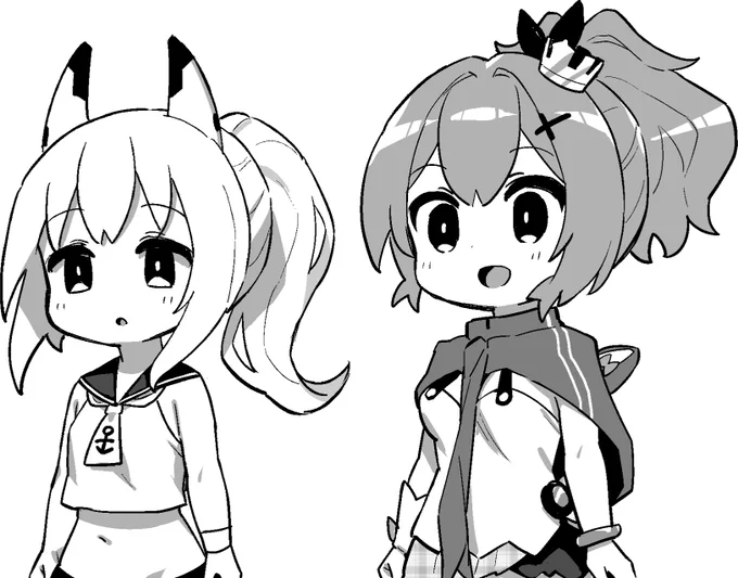 おまけのジャベリン綾波
#アズ4 #びそくぜんしんっ #アズールレーン 