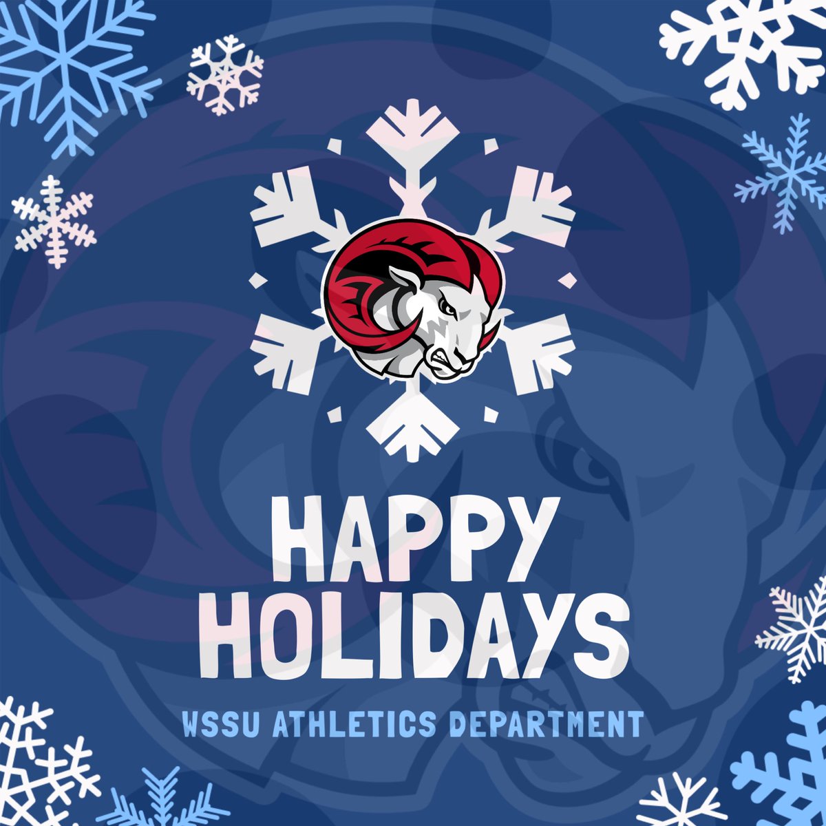 Ramily nation, the WSSU Athletics Department would like to wish you all a Happy Holidays! We hope you all are enjoying this time with family, friends and loved ones!