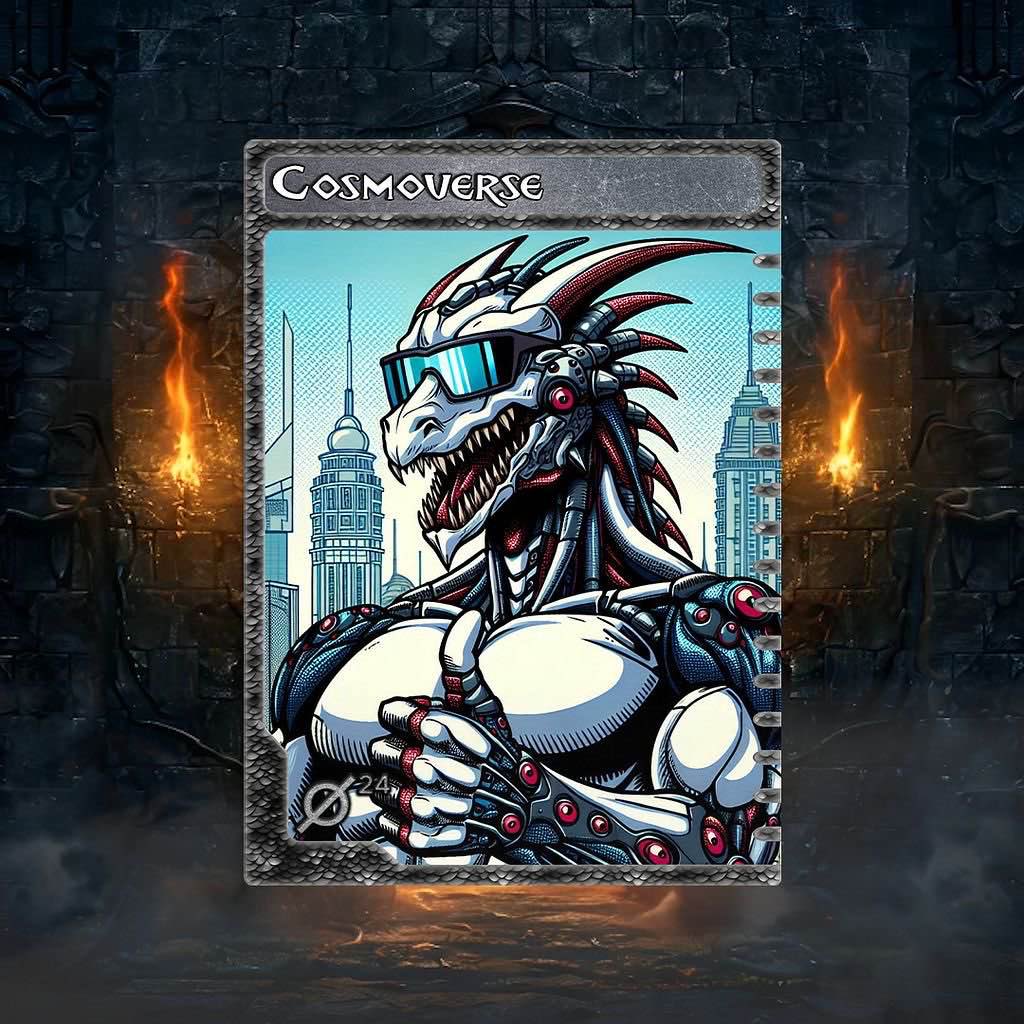 Dungeon Christmas! 🎄 

Only 5 more days till we unleash our beta testing of Kosmic Quest!  🔥

Our Cosmoverse promo NFT holders are able to test this out before anyone else but once we fully mint out on <a href="/StargazeZone/">Stargaze ✨🔭</a> any Kosmic Quest holder can participate and play… 🐉